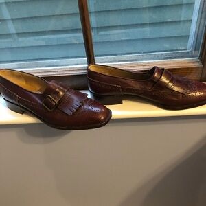 Fratelli Rossetti Woman’s shoes wingtip with monk strap Size 6 1/2